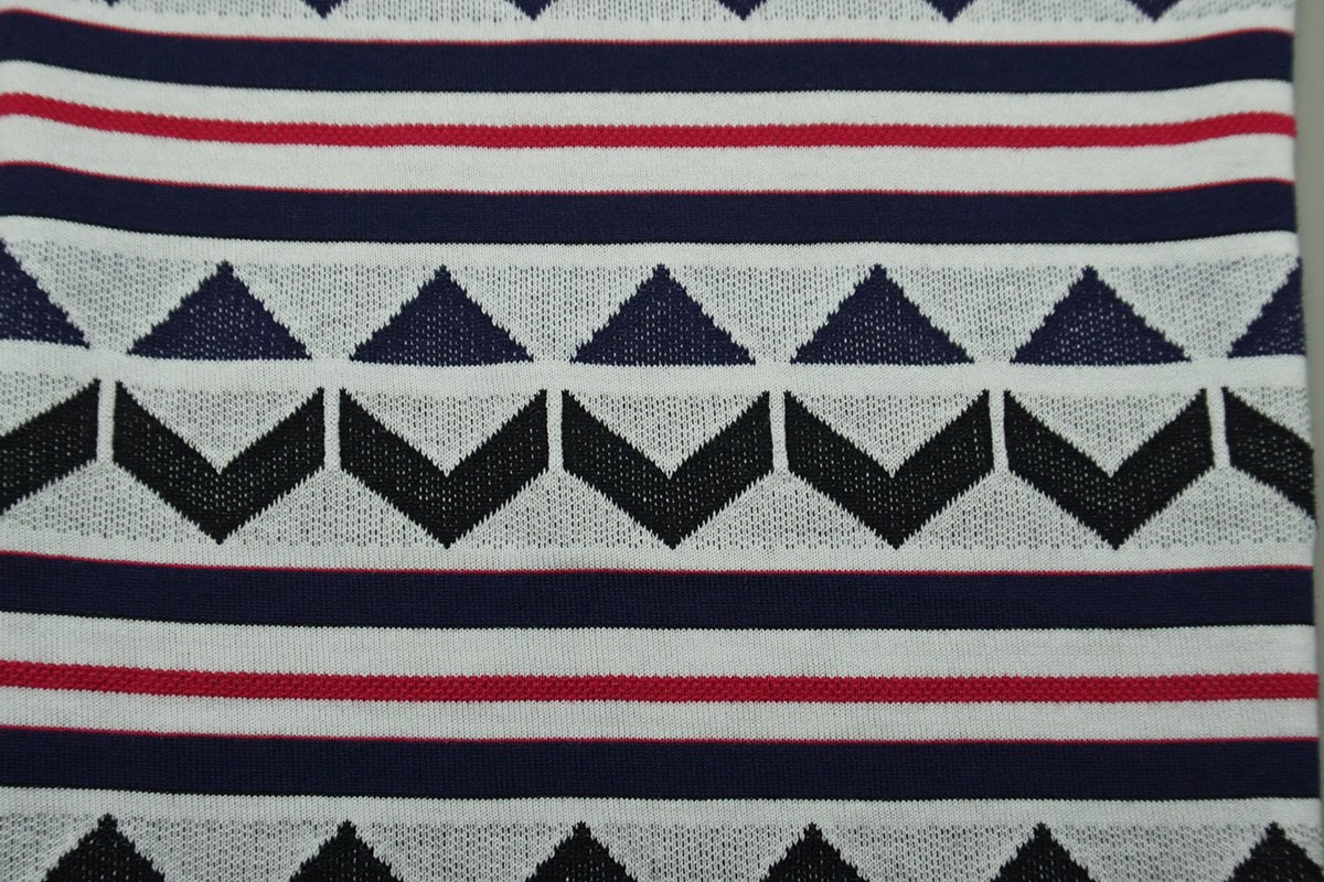 50S精梳棉股線(xiàn)色織針織全棉大提花面料